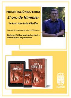 A Biblioteca acollerá esta semana a presentación do libro “El oro de Himmler” e a actividade “O Apalpador e o Nadal”