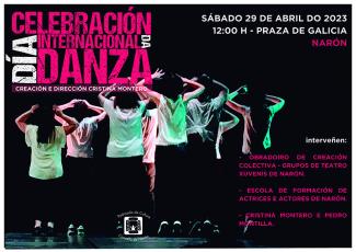  O Concello conmemorará o Día Internacional da Danza este sábado con actividades na Praza de Galicia e na Biblioteca municipal